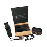 SCX Design® Walnut Wood Wireless Earbuds (Q936622)