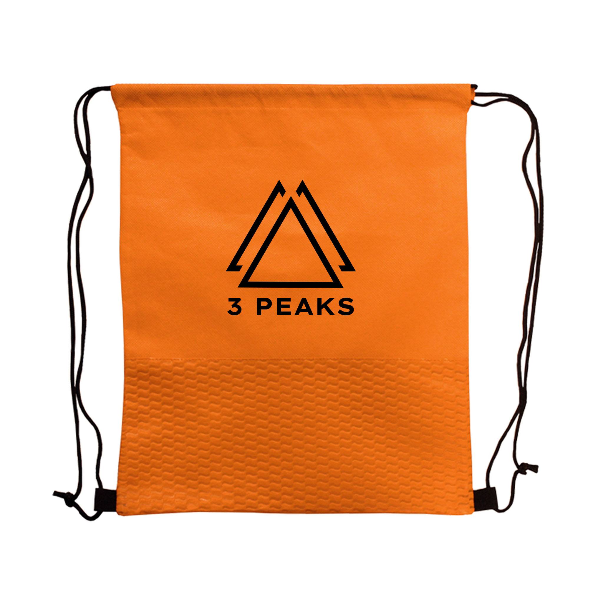 Wave NW Drawstring Backpack  Imprinted with Logo (Q937611)