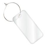 Rectangle Etched Acrylic Wine Charm (Q937922)