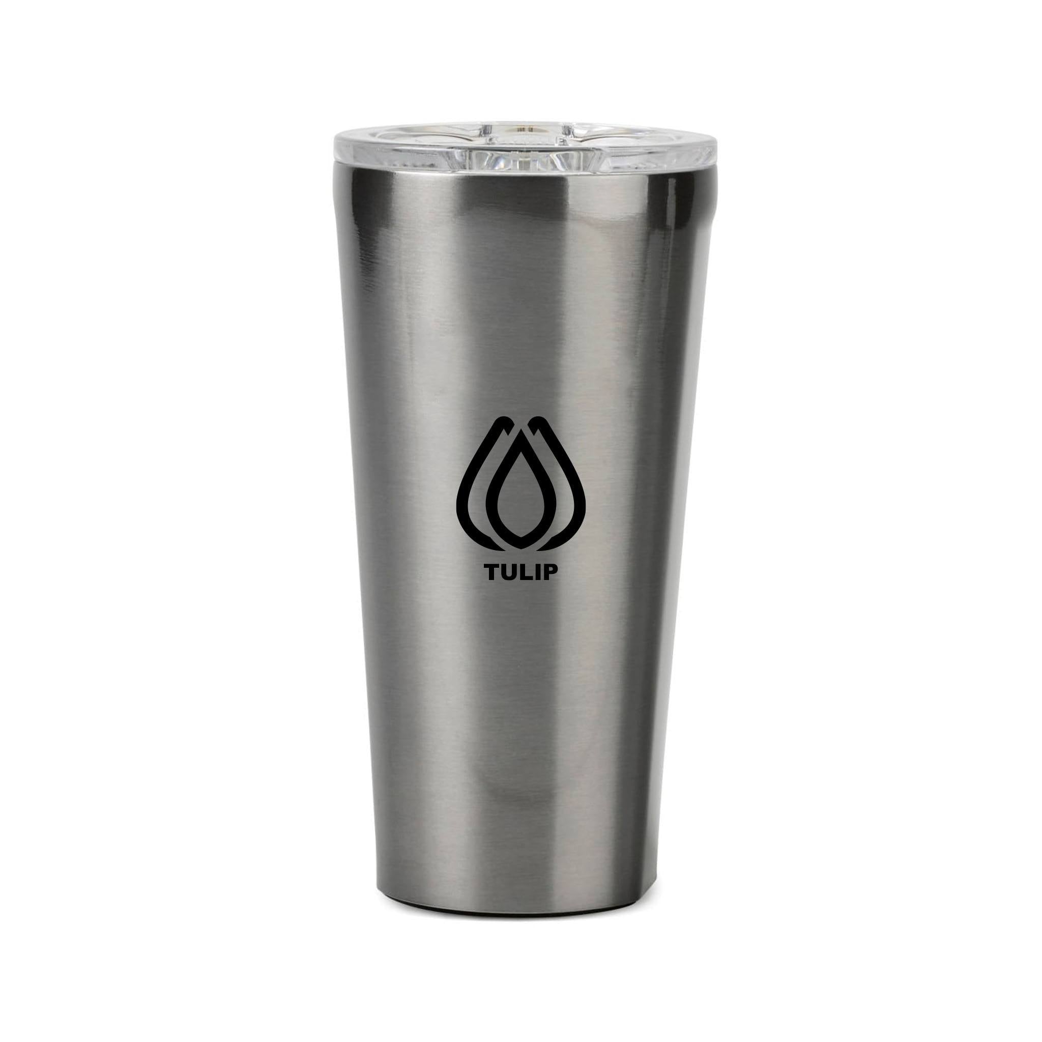16 Oz. CORKCICLE® Tumbler Walnut And Gunmetal (Q938422)