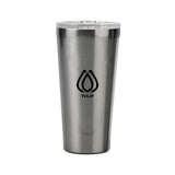 16 Oz. CORKCICLE® Tumbler Walnut And Gunmetal  Imprinted with Logo (Q938422)