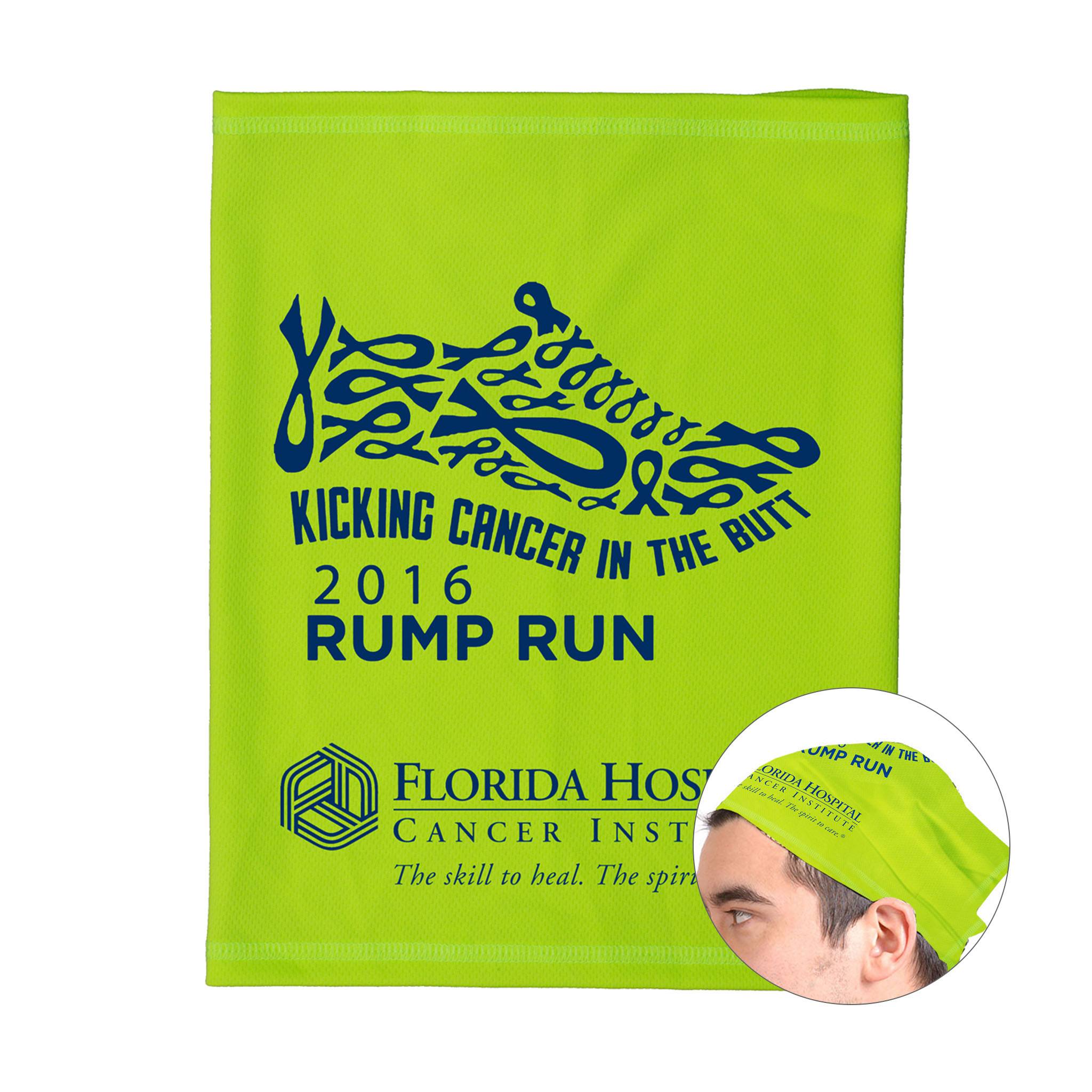The Cooling Fandana™ Head and Neck Wear Bandanas  Imprinted with Logo (Q938911)