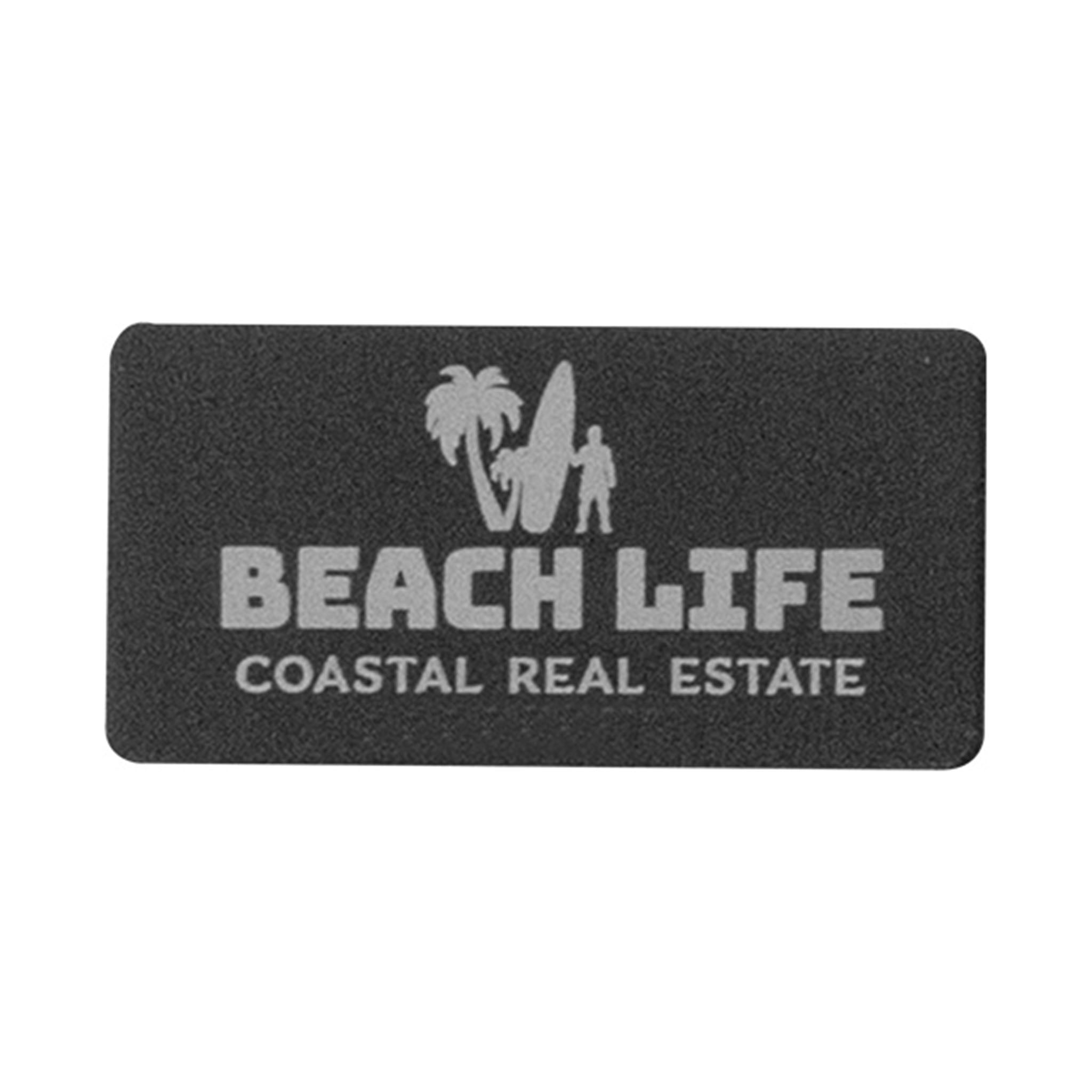 Silver City Metal Name Badge - 1.5