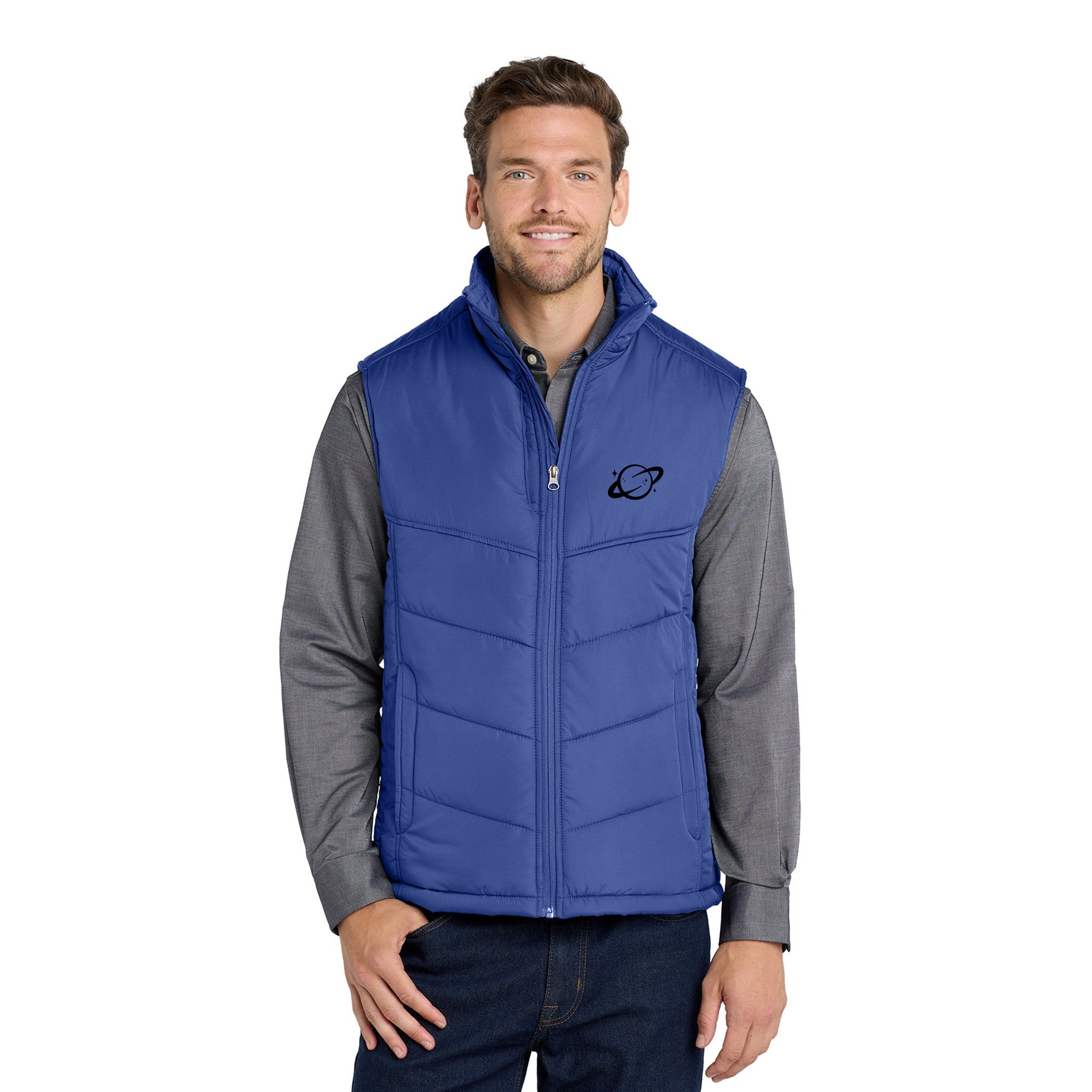 Port Authority­® Puffy Vest  Imprinted with Logo (Q940511)