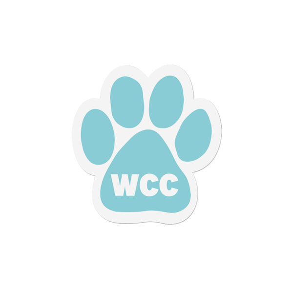 Paw Print Shaped Car Magnet (Q942122)