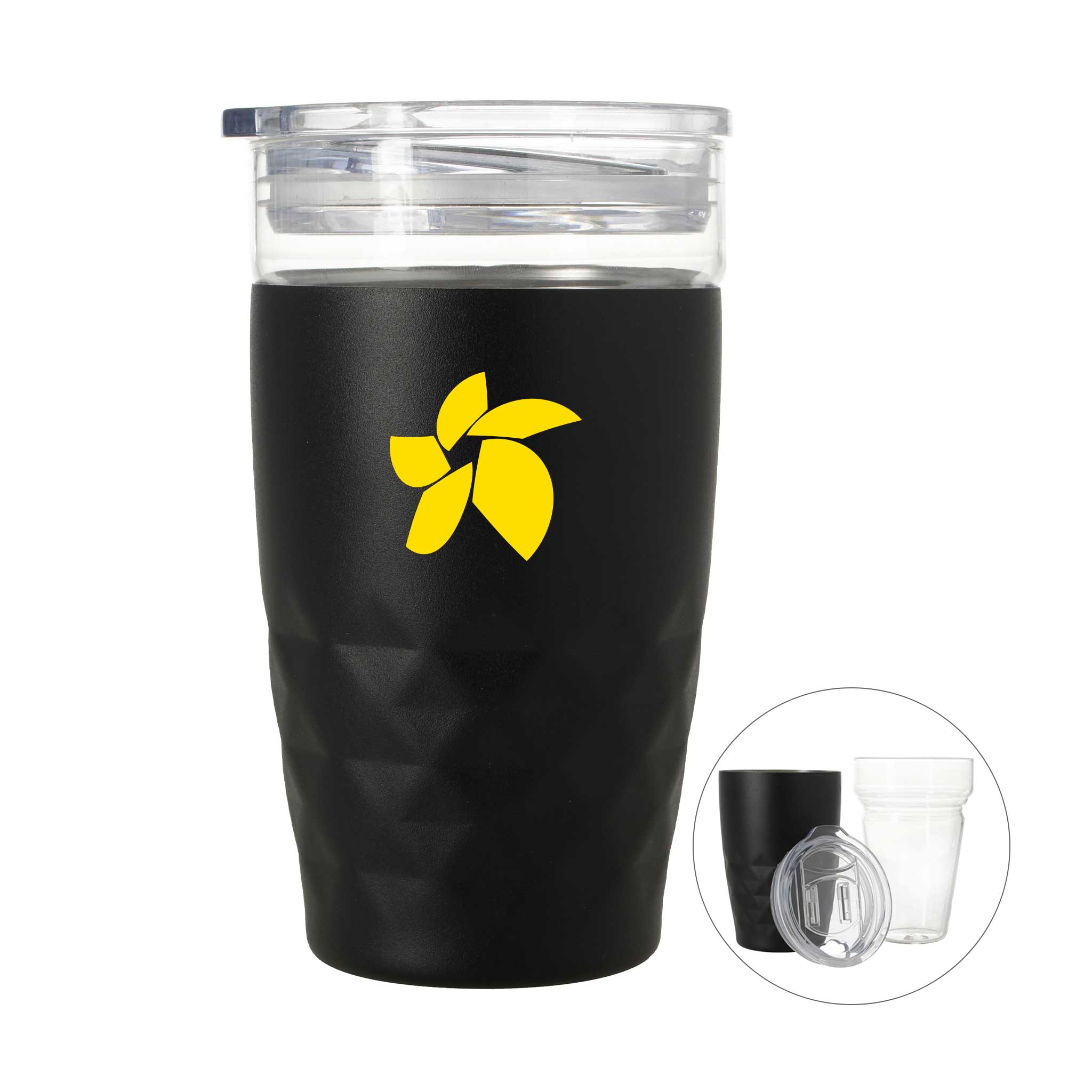 Howard Glass Vacuum Tumbler - 14 Oz. (Q942222)