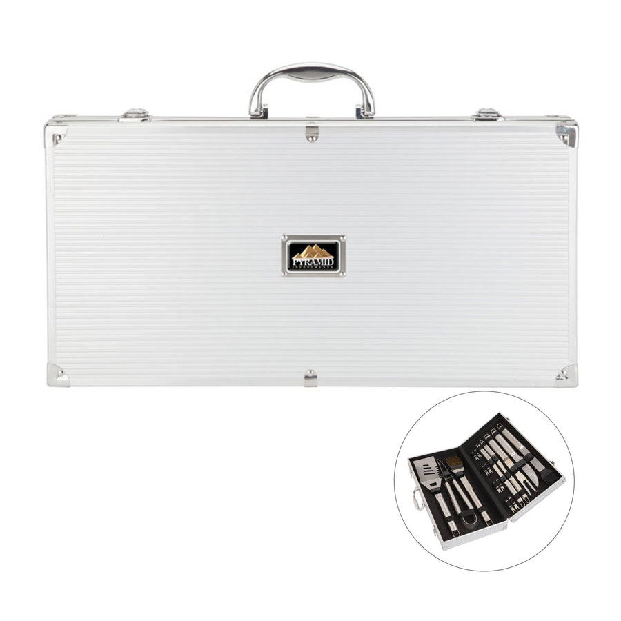 18 Piece Stainless Steel BBQ Set (Q942311)