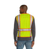 CornerStone® ANSI 107 Class 2 Mesh Zippered Two-Tone Vest (Q943332)