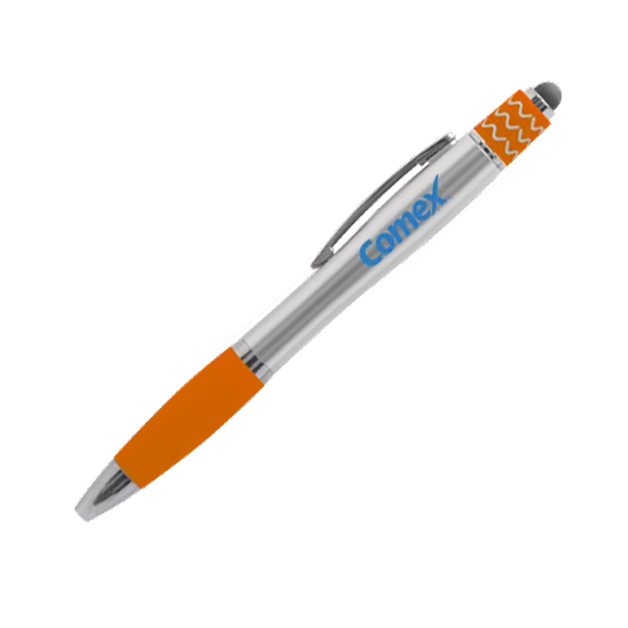 Spin-It Curvaceous Fidget Stylus Pen  Imprinted with Logo (Q943922)
