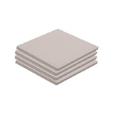 Square Absorbent Stone Coaster 4 Pack (Q945922)