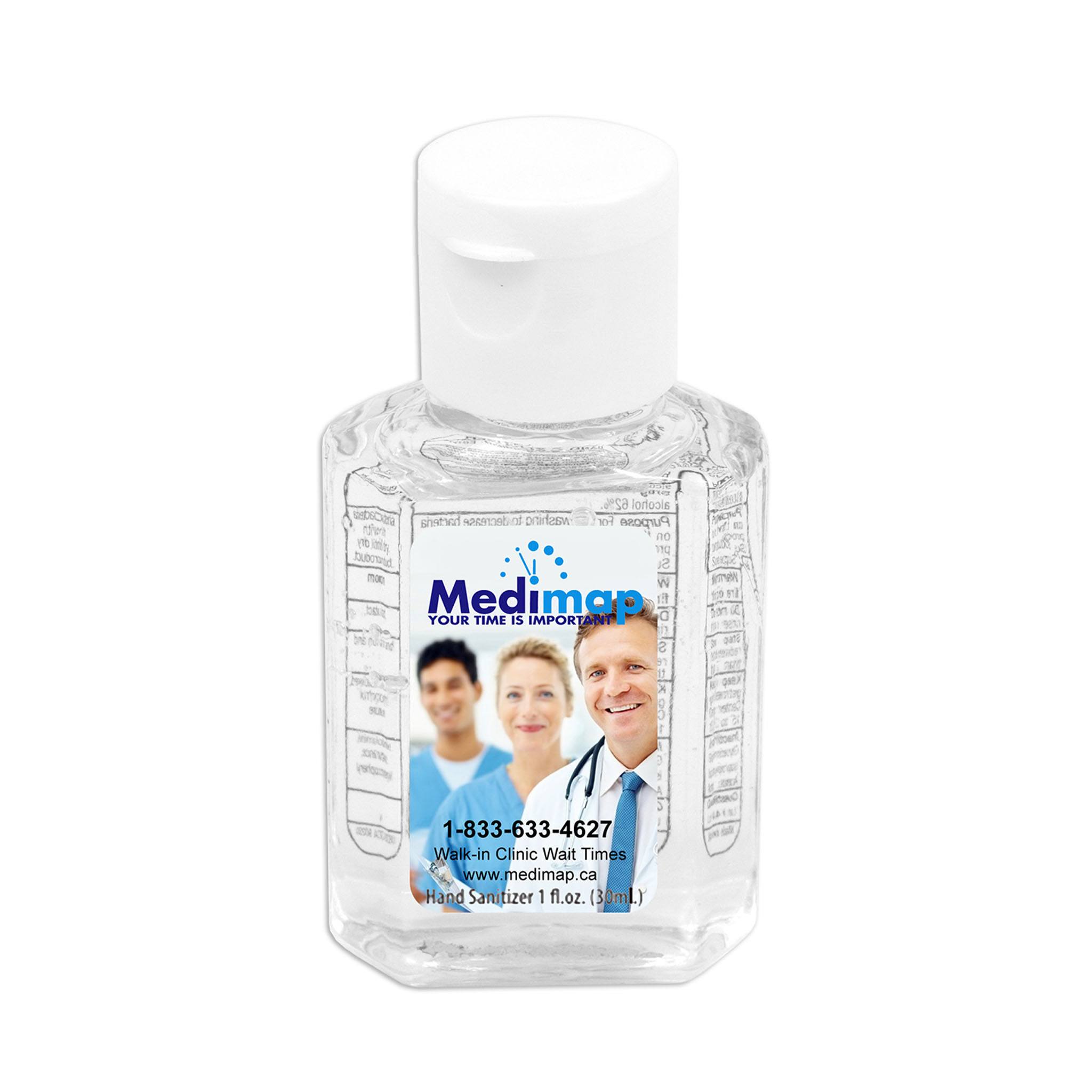 SanPal 1.0 oz Compact Hand Sanitizer Gel - FC  Imprinted with Logo (Q946011)