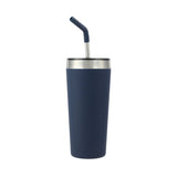 Faye 20 Oz. Vacuum Tumbler With SS Straw (Q947722)