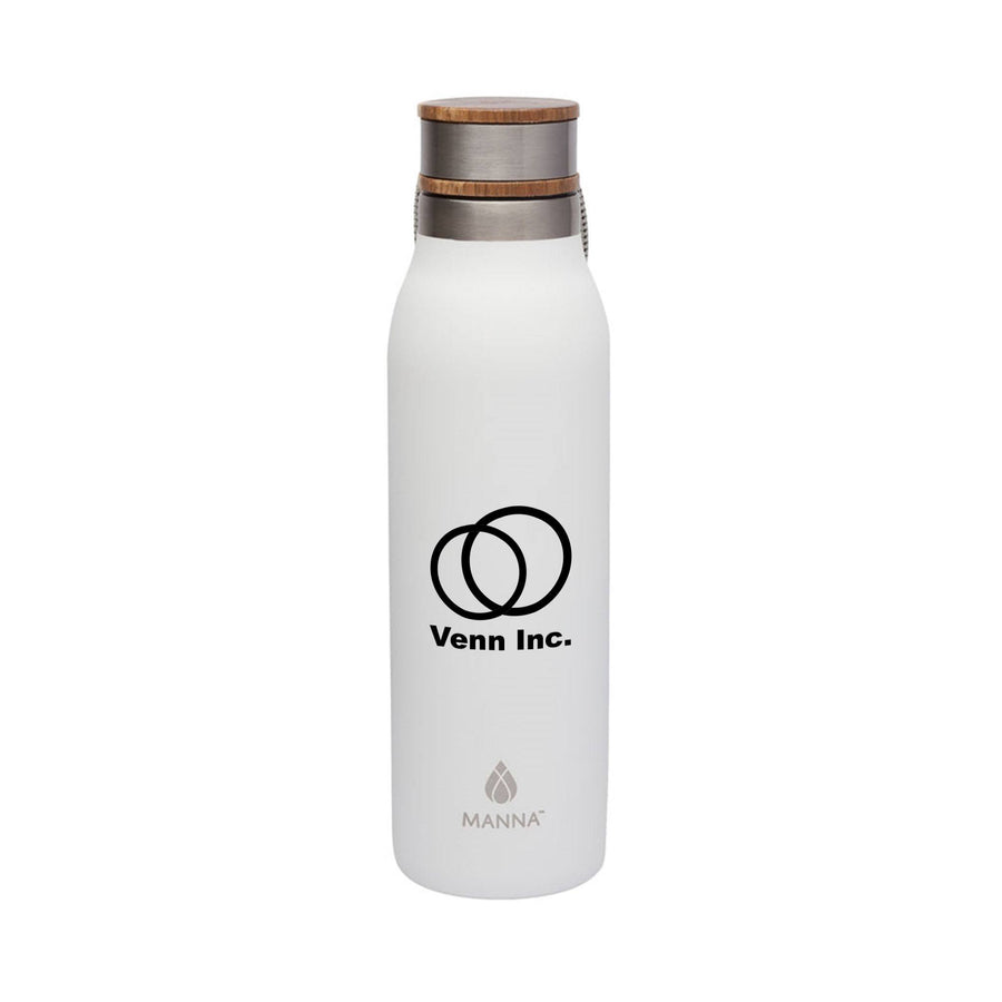 18 Oz. Manna™ Ascend Water Bottle With Acacia Lid (Q948322)