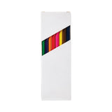 Eight-Color 7 Inch Wooden Pencil Set In White Box (Q949222)