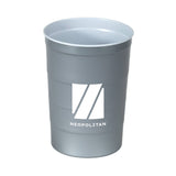 16 Oz. Cool Steel Beverage Reusable Cup (Q949722)