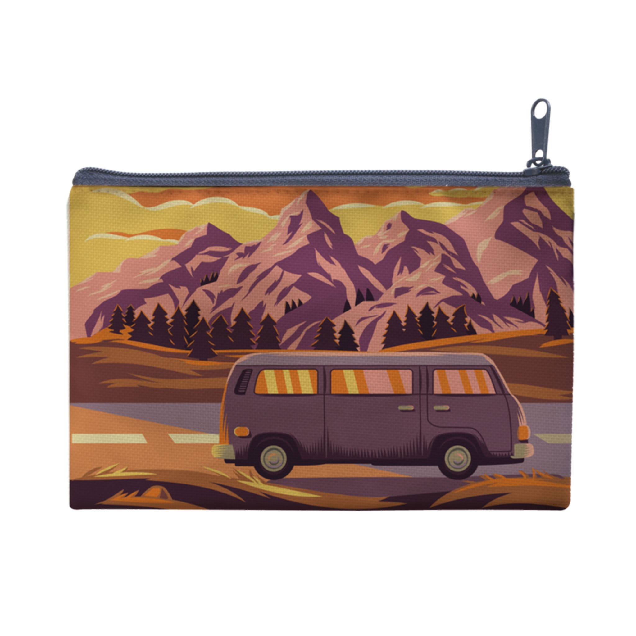 6.5"w x 4.5"h Sublimated Zippered Pouch (Q950322)