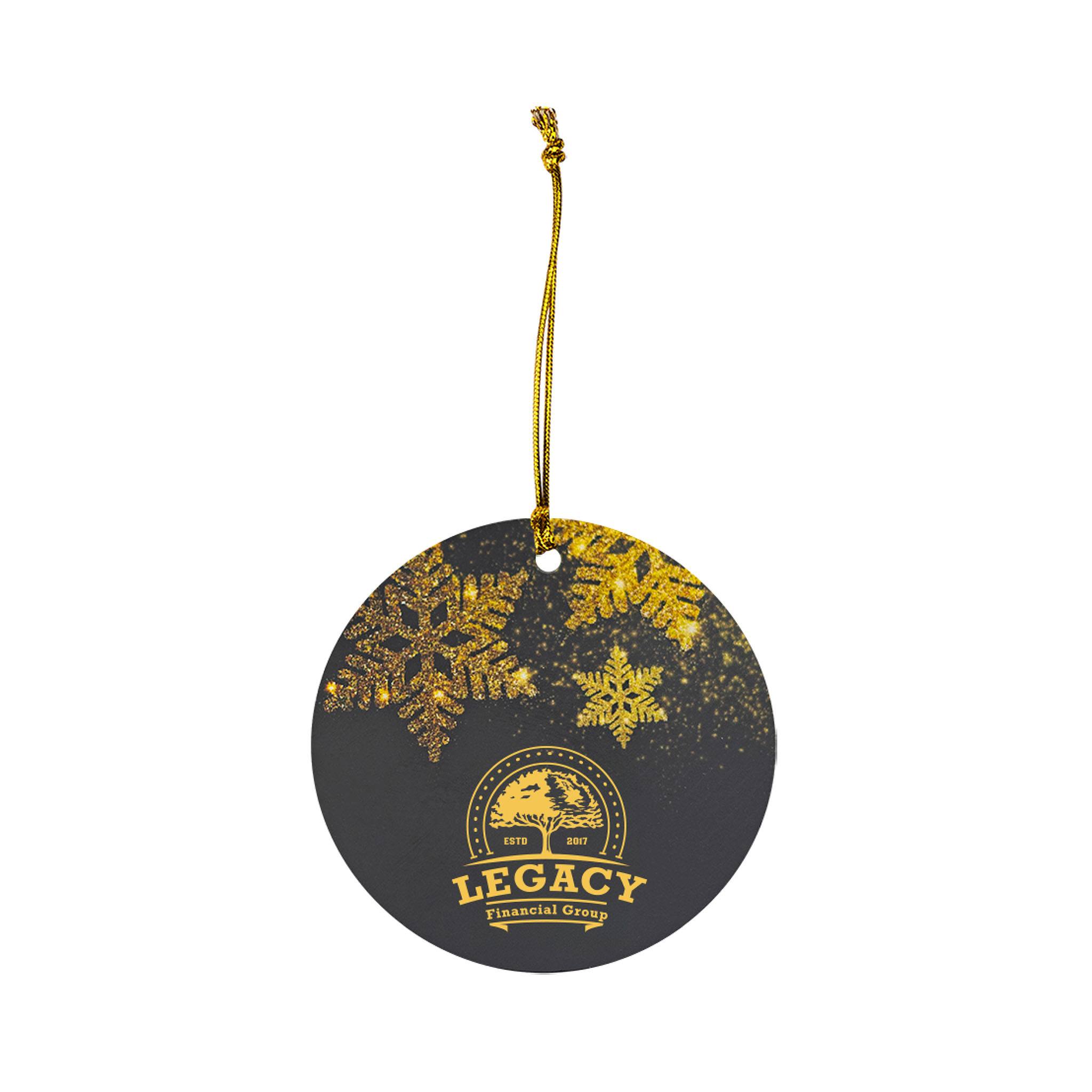 Acrylic Ornament - Circle (Q951022)