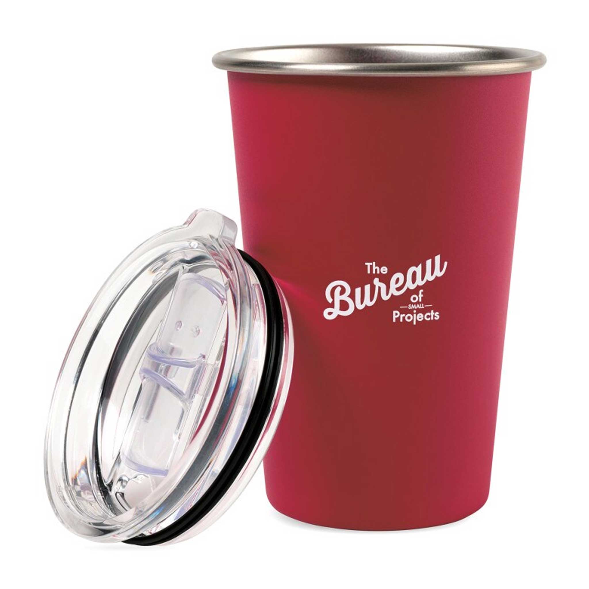 14 Oz. Arlo Classics Stainless Steel Travel Tumbler - Red (Q952922)