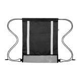 Game Time rPET Reflective Drawstring Bag (Q953532)