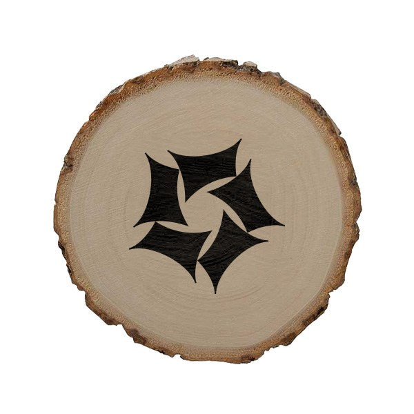 Woodlands Coaster  Imprinted with Logo (Q955922)
