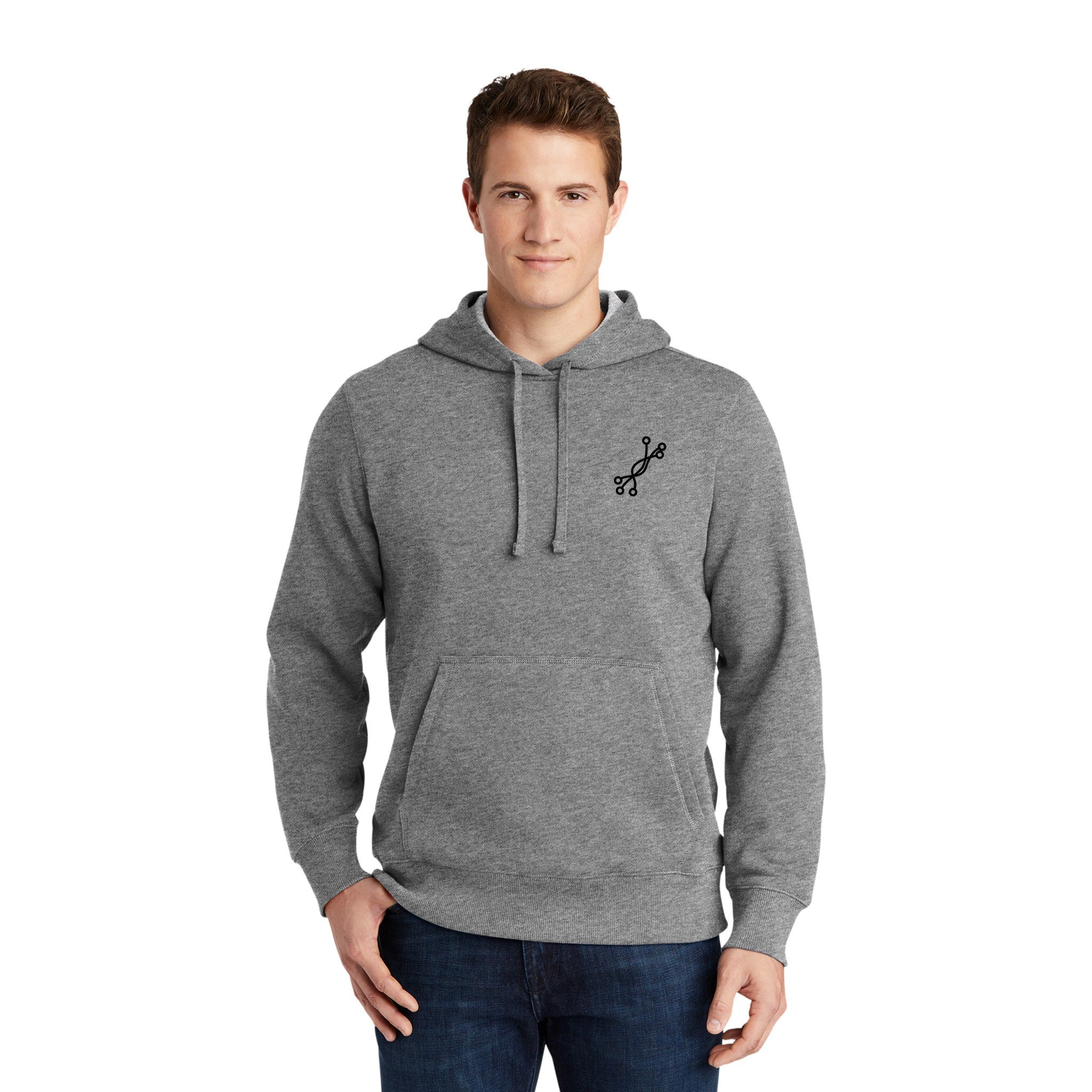 Sport-Tek® Pullover Hooded Sweatshirt  Imprinted with Logo (Q95676)