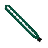 1" Cotton Lanyard with Plastic Clamshell & O-Ring (Q95714)