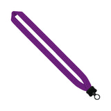 1" Cotton Lanyard with Plastic Clamshell & O-Ring (Q95714)