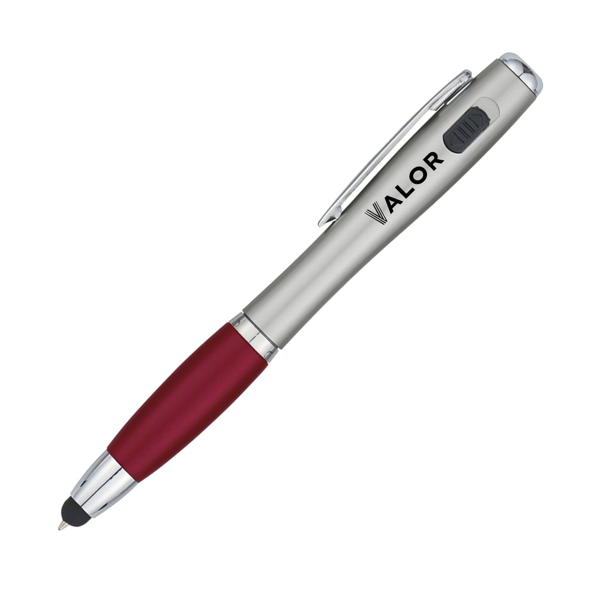 Trio Pen With LED Light And Stylus (Q957432)