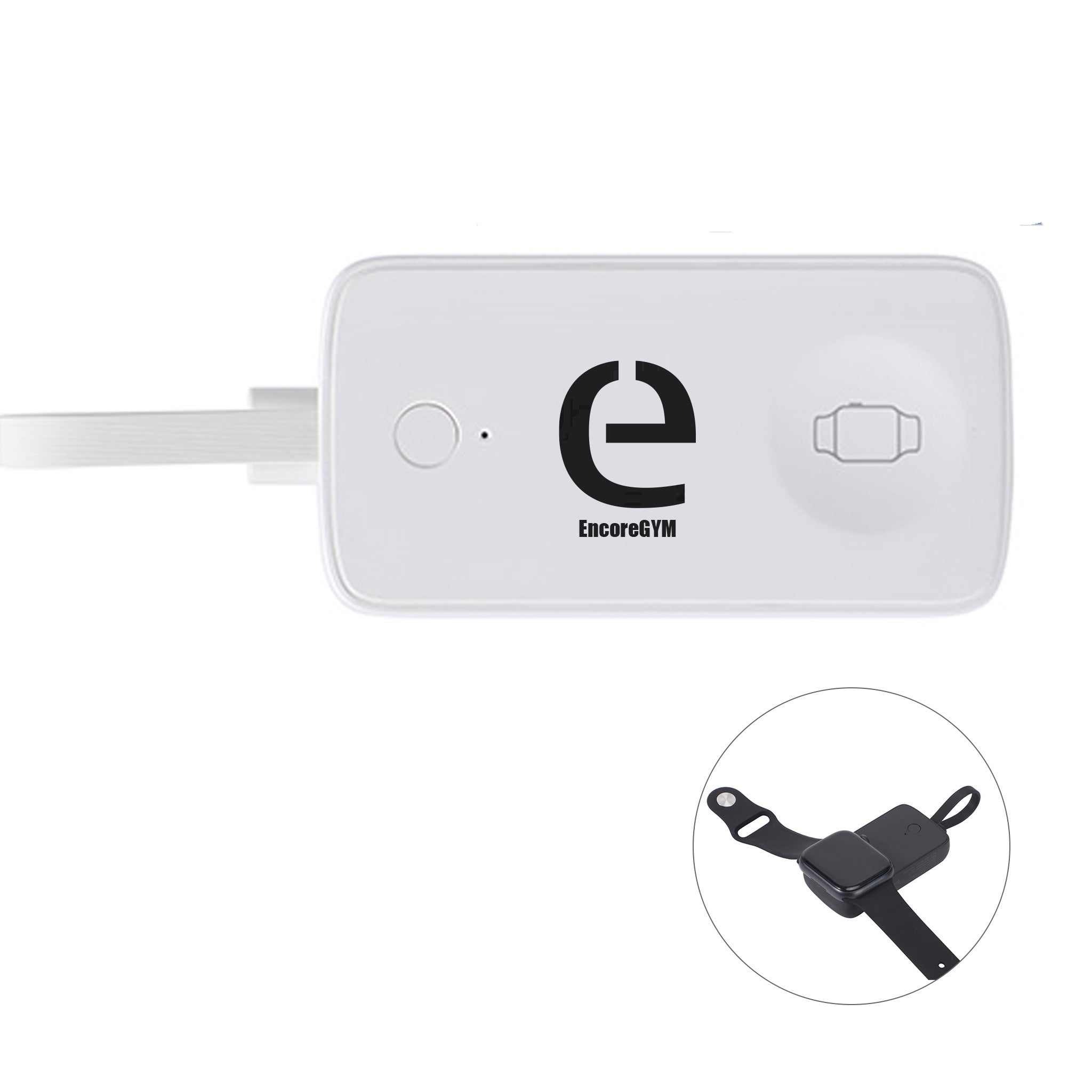 Baron 2000mAh Power Bank With Watch Charger  Imprinted with Logo (Q958122)