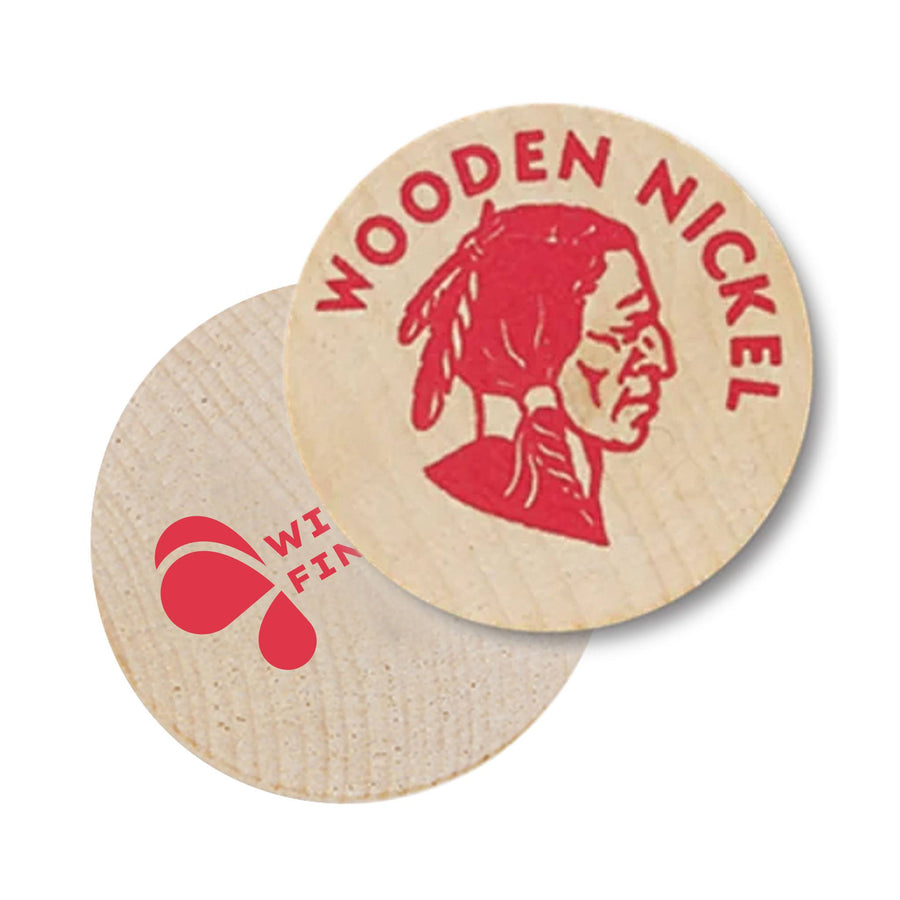 Be Prepared Wooden Nickels (Q958411)