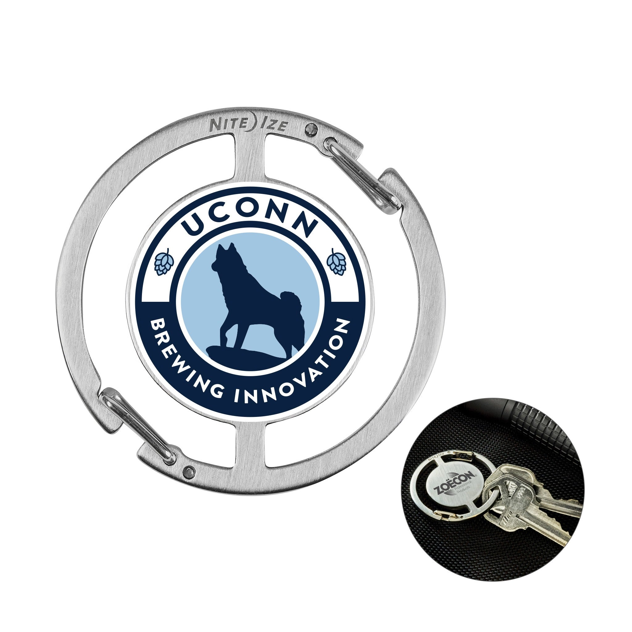 Nite Ize® Medallion™ 2.0 Key Carabiner (Q958532)