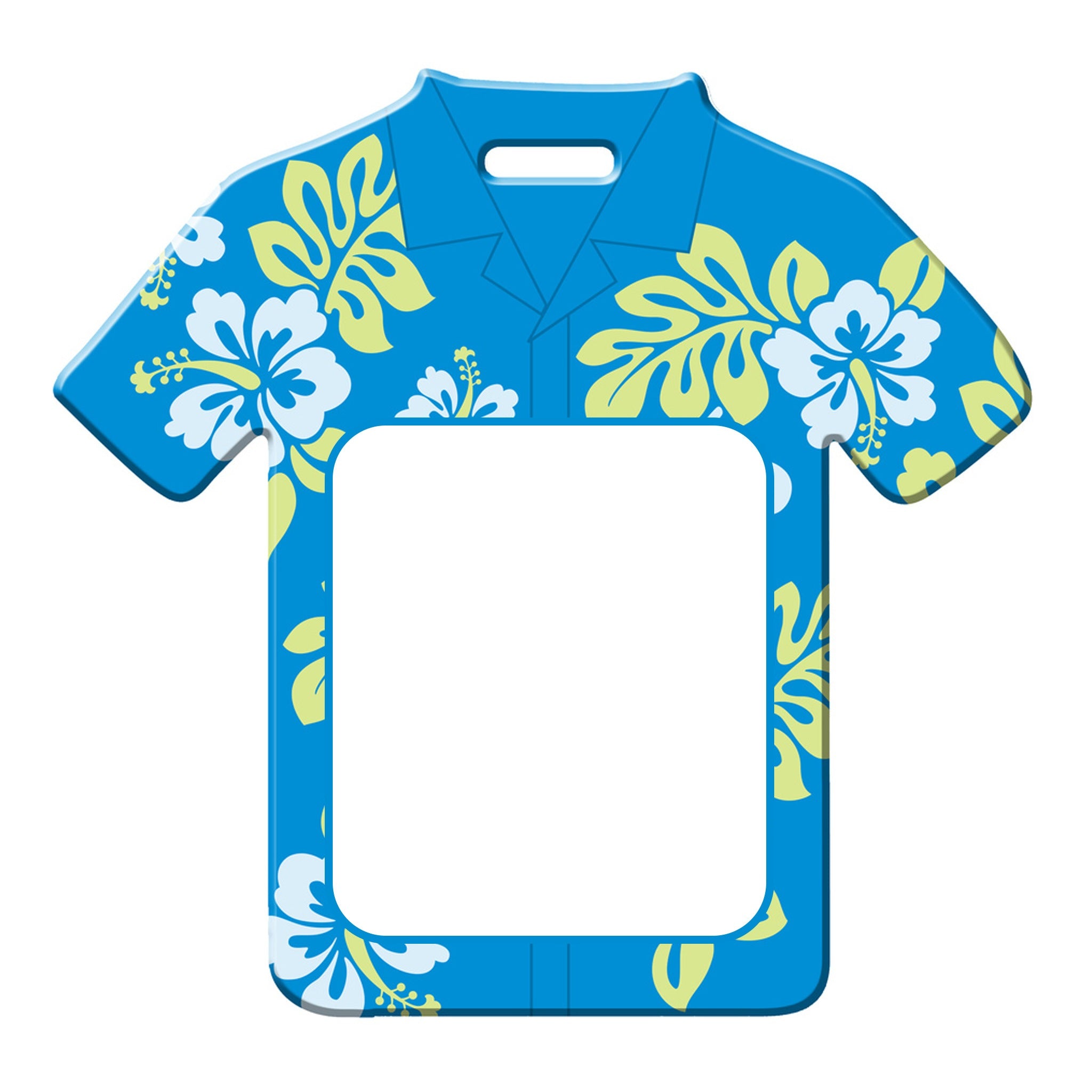 Hawaiian Shirt Shaped Luggage Tag (Q959322)