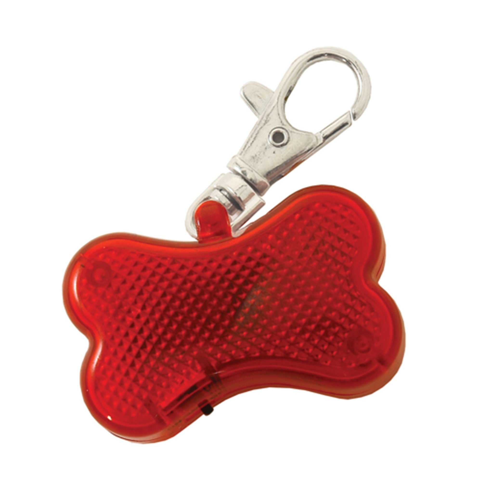 Bone Shaped Reflector Pet Tag With Strobe (Q960332)