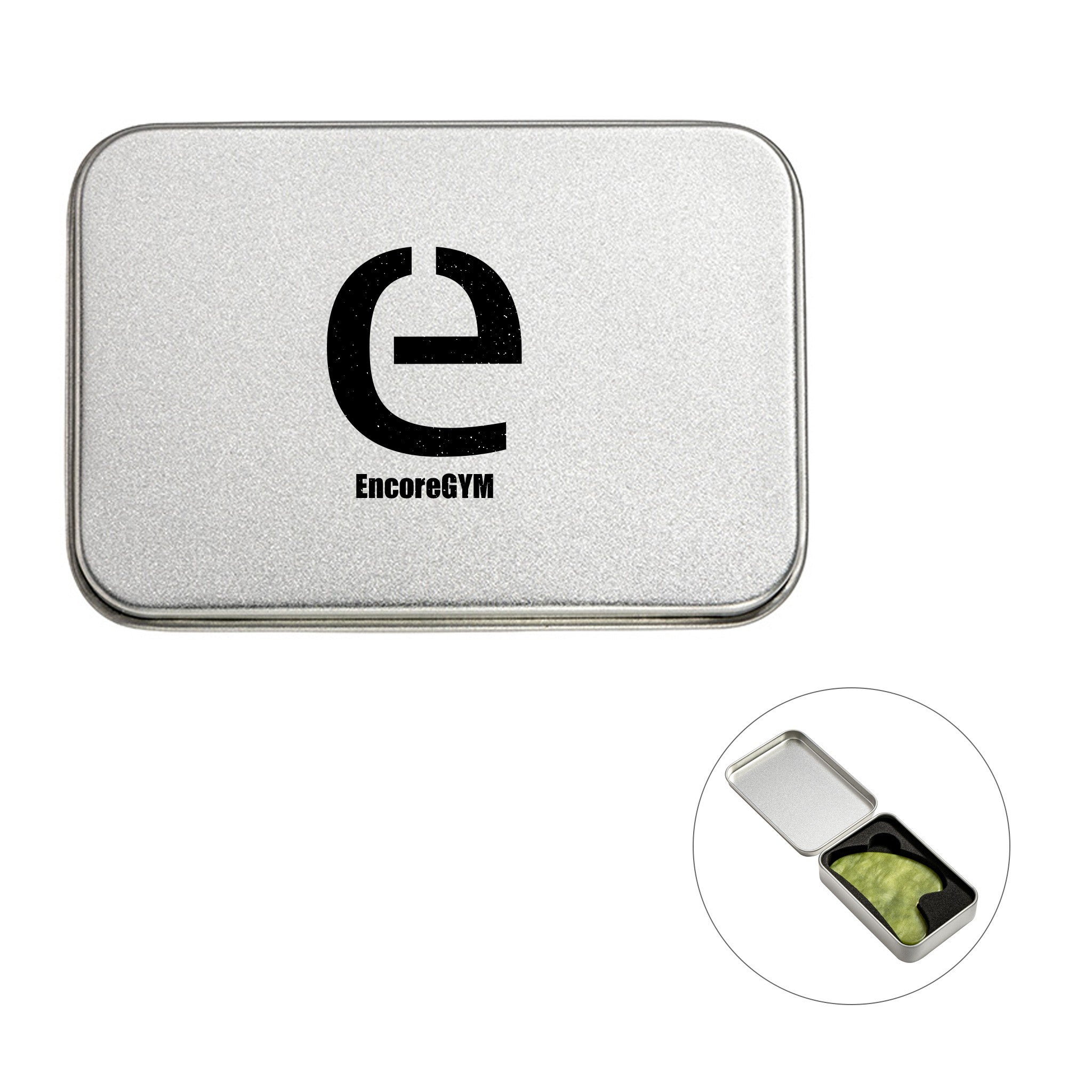 Jade Massage Stone  Imprinted with Logo (Q960922)