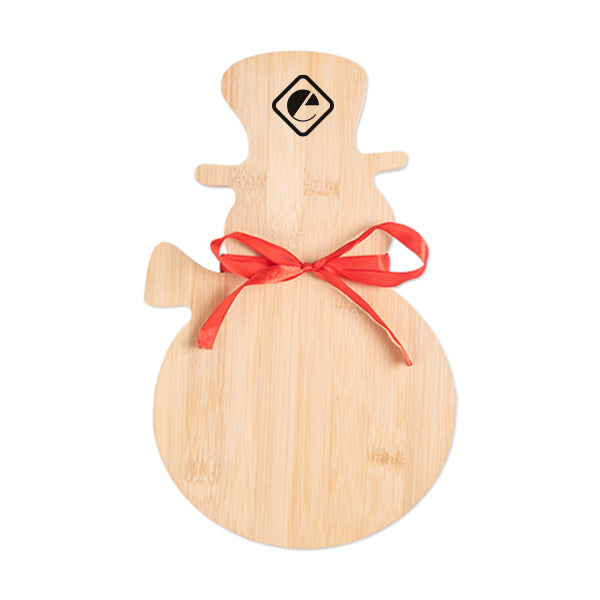 Bamboo Snowman Cutting Board (Q961022)