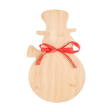Bamboo Snowman Cutting Board (Q961022)