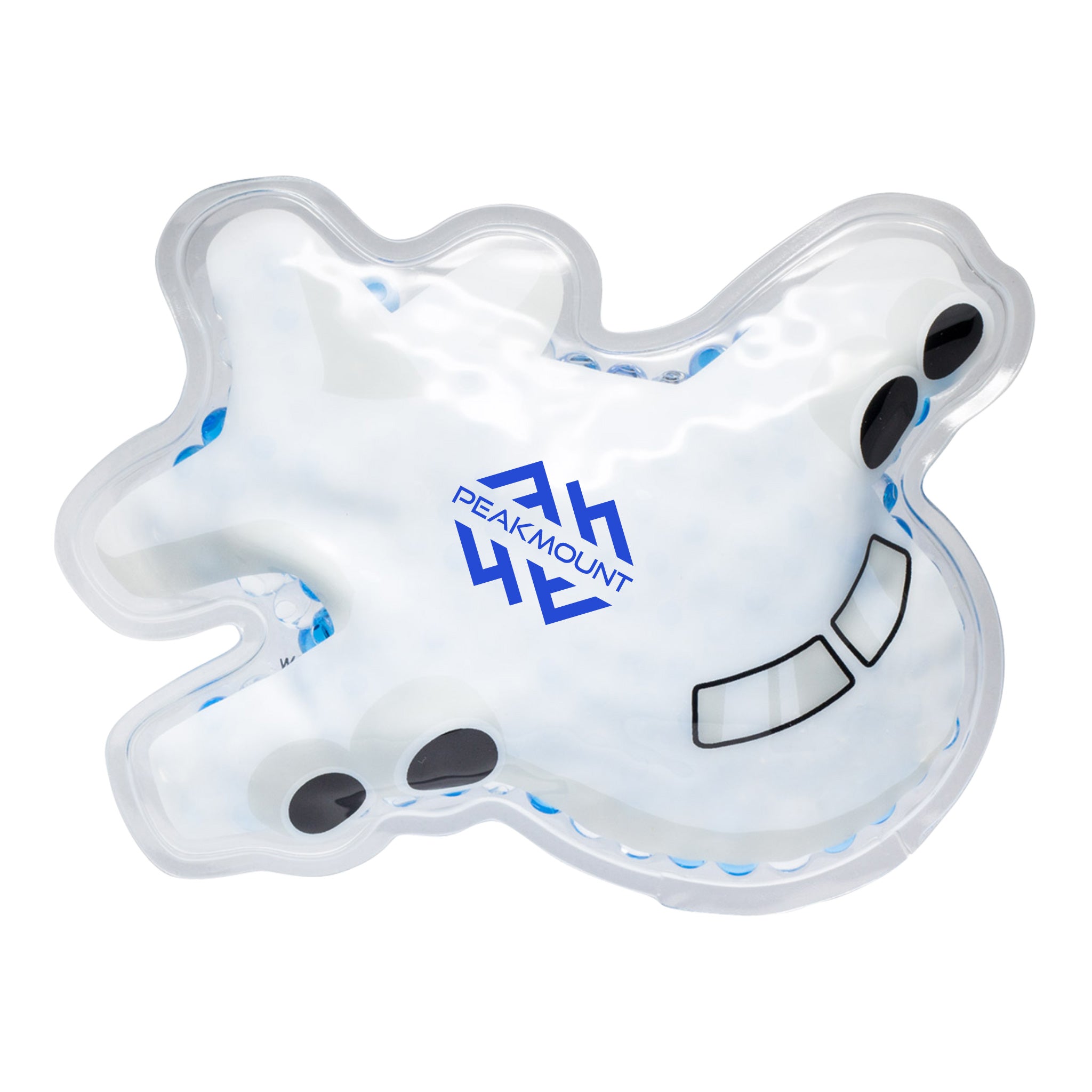 White Airplane Shaped Hot/Cold Packs  Imprinted with Logo (Q963511)