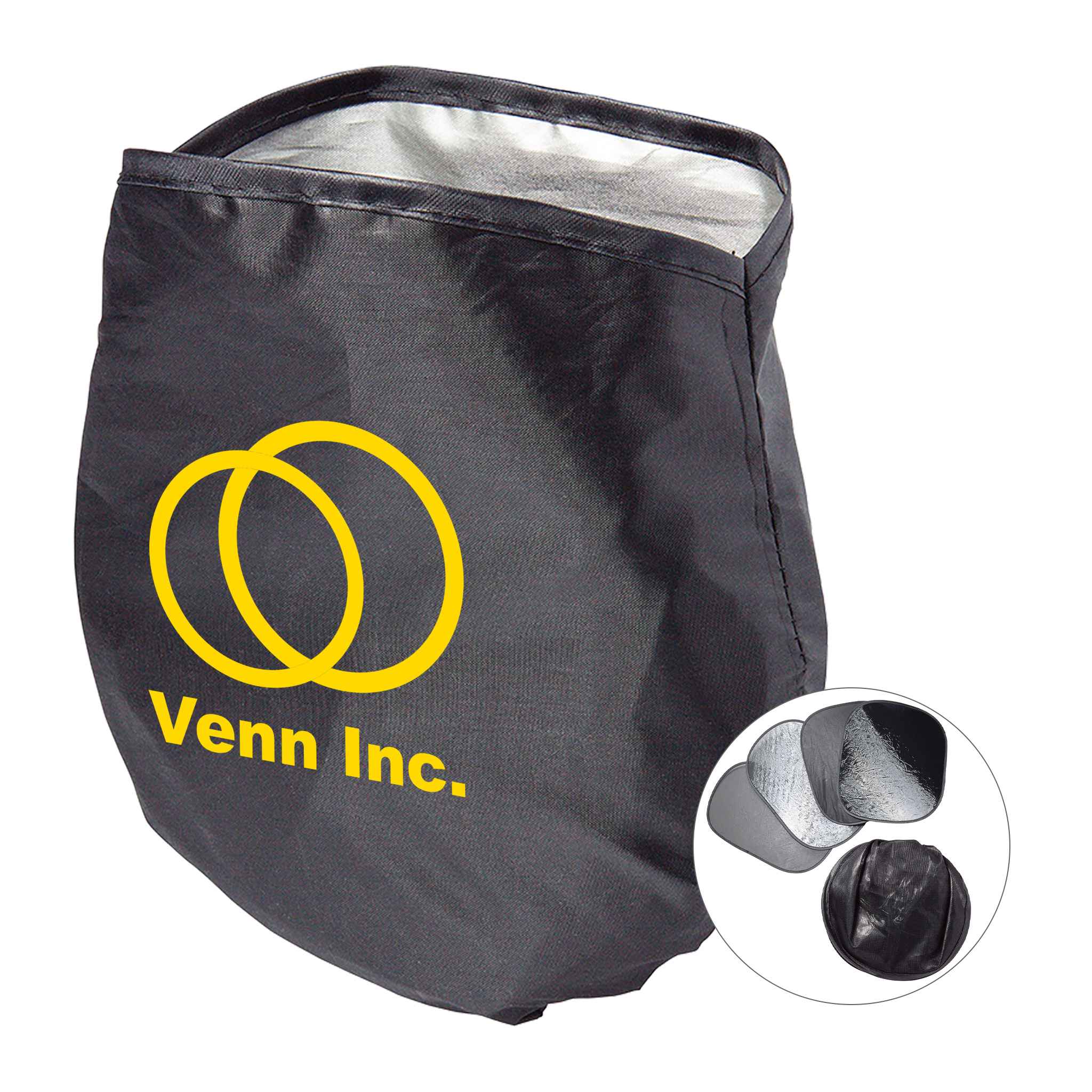 Umbra 4-Piece Car Sun Shade  Imprinted with Logo (Q964322)