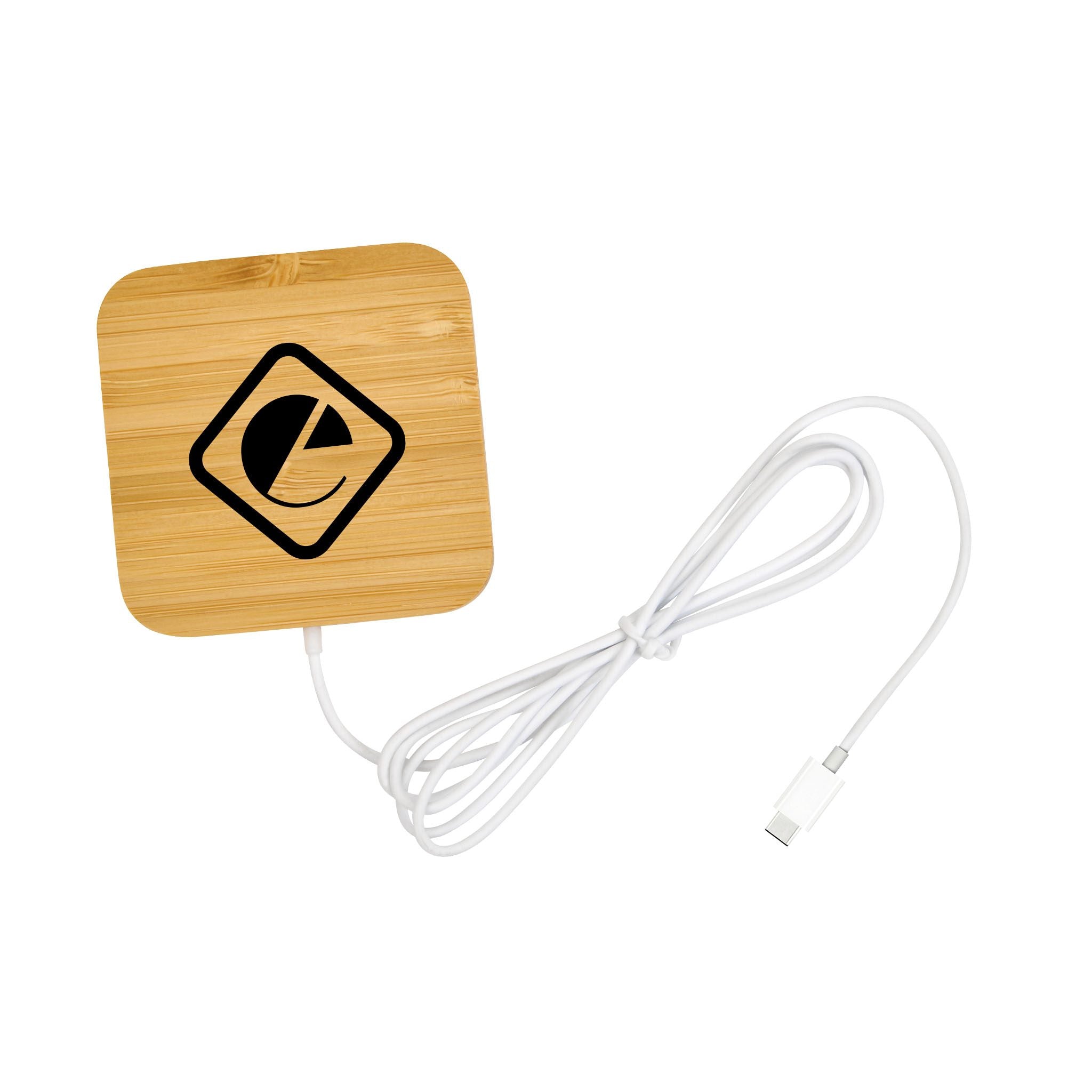 Bamboo Magnet-Hold 15W Wireless Charger (Q965422)