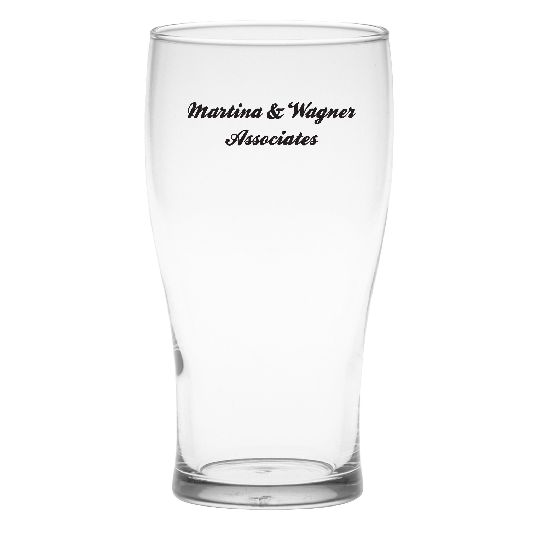 16 Oz. Pub Glass  Imprinted with Logo (Q965532)