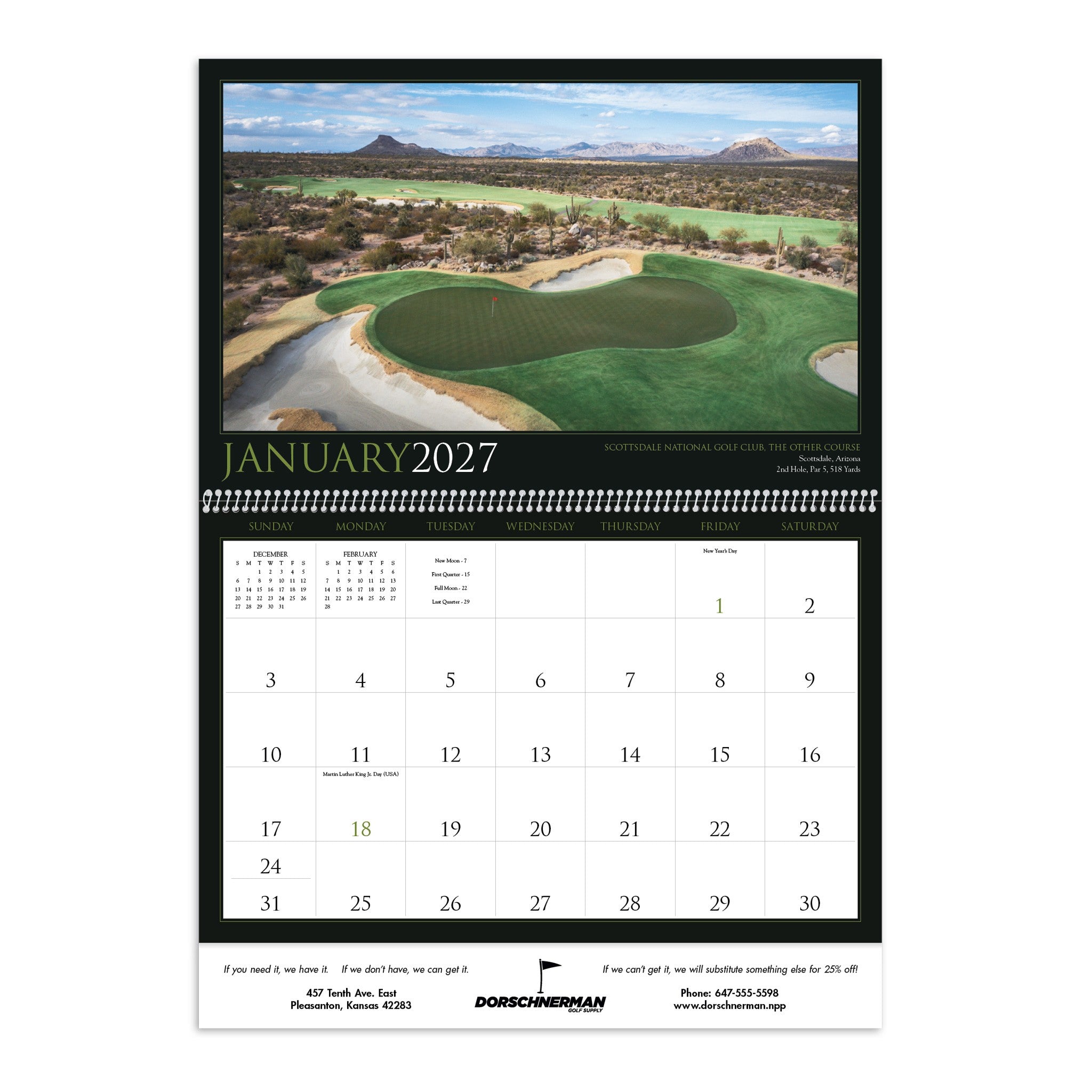 Golf America Calendar (Q965722)