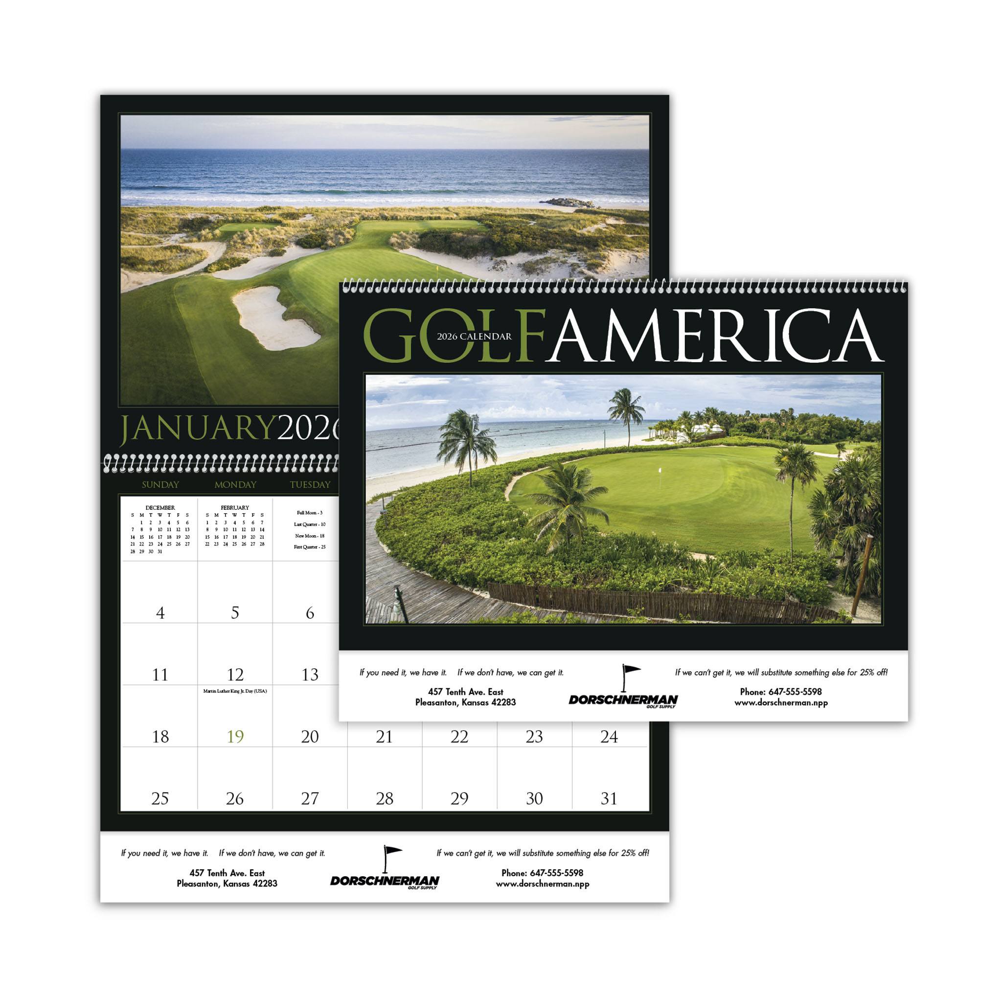 Golf America Calendar (Q965722)