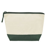 Canvas Zippered Pouch - Green (Q966532)