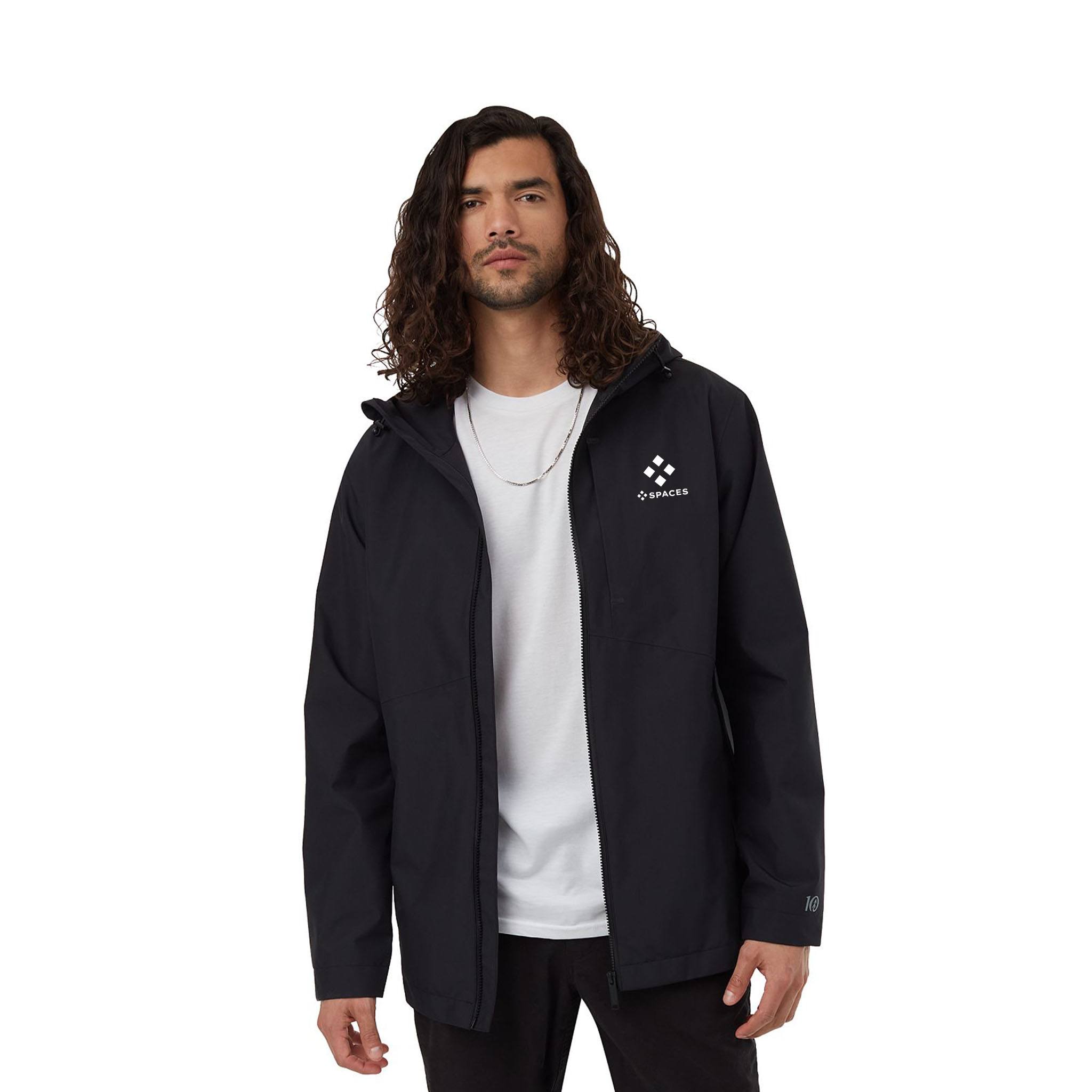 Men's tentree Nimbus Waterproof Rain Jacket  Imprinted with Logo (Q966922)