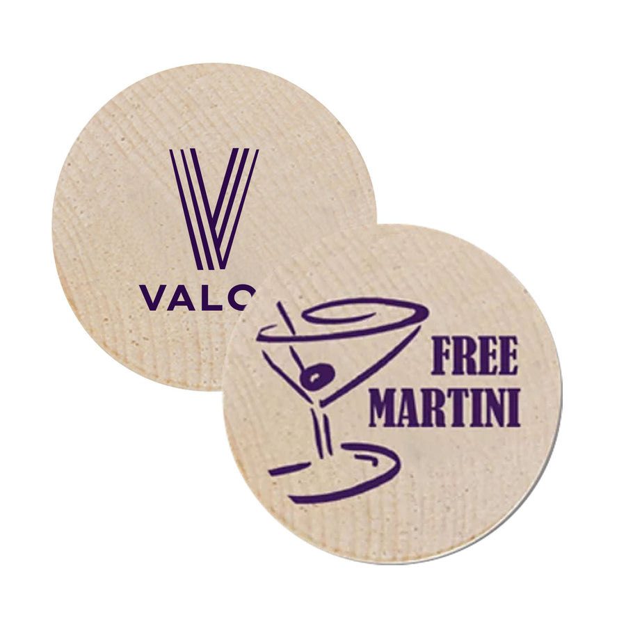 Free Martini Wooden Nickels (Q968411)