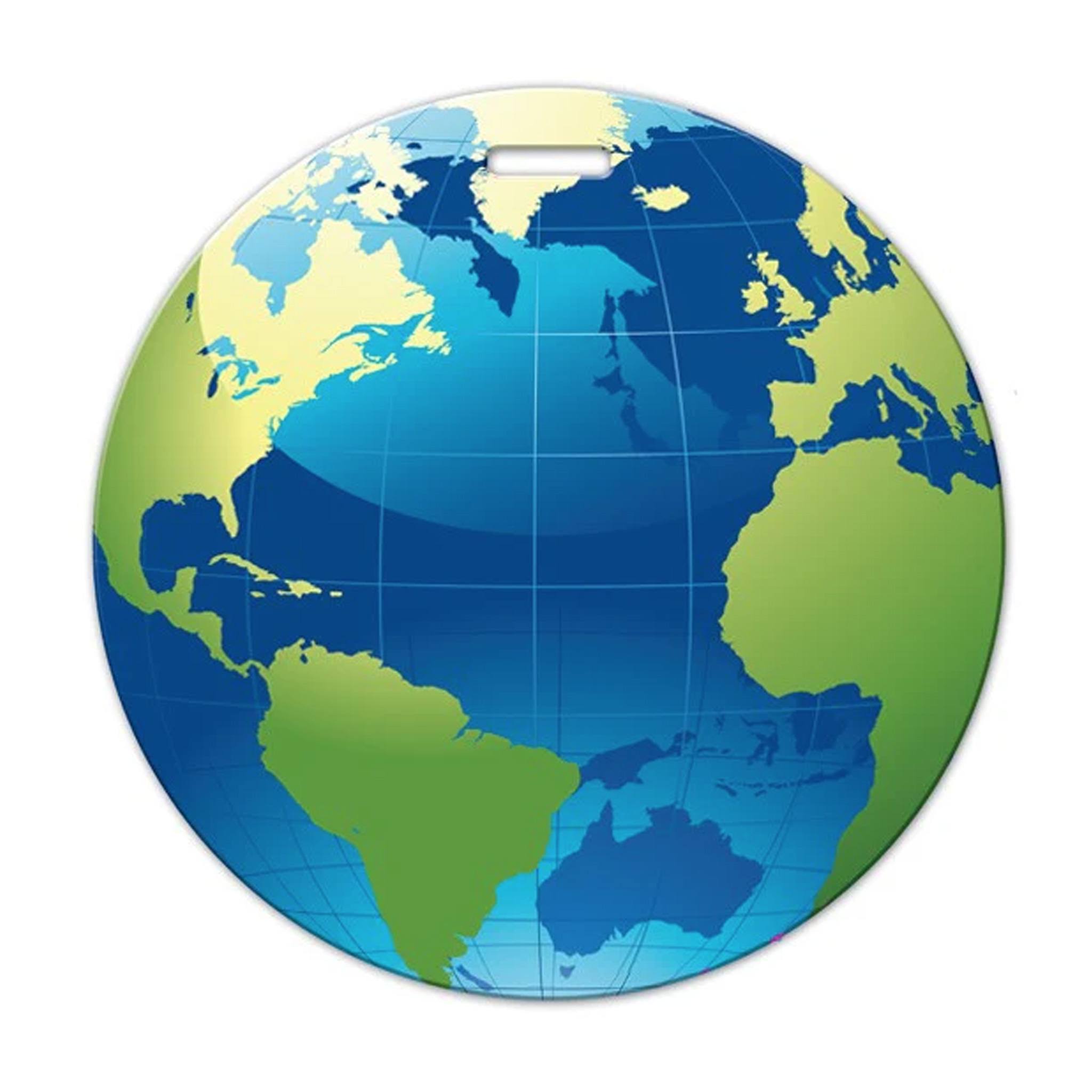 Globe Shaped Luggage Tag (Q969322)