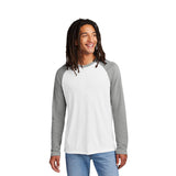 Allmade® Unisex Tri-Blend Long Sleeve Colorblock Raglan (Q969922)