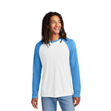 Allmade® Unisex Tri-Blend Long Sleeve Colorblock Raglan (Q969922)