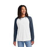 Allmade® Unisex Tri-Blend Long Sleeve Colorblock Raglan (Q969922)
