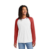 Allmade® Unisex Tri-Blend Long Sleeve Colorblock Raglan (Q969922)